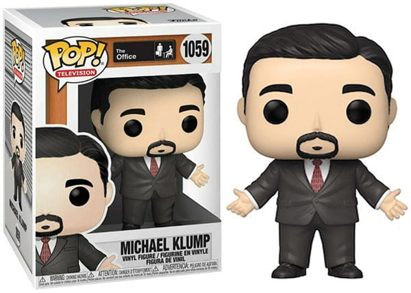 Funko Pop! Michael Klump The Office 1059 Vinyl Figure in PopShield Protector