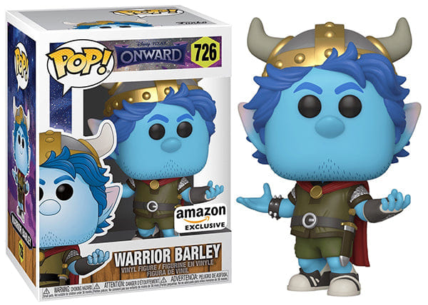 Funko Pop! Warrior Barley Onward 726 - Amazon Exclusive Vinyl Figure in PopShield Protector