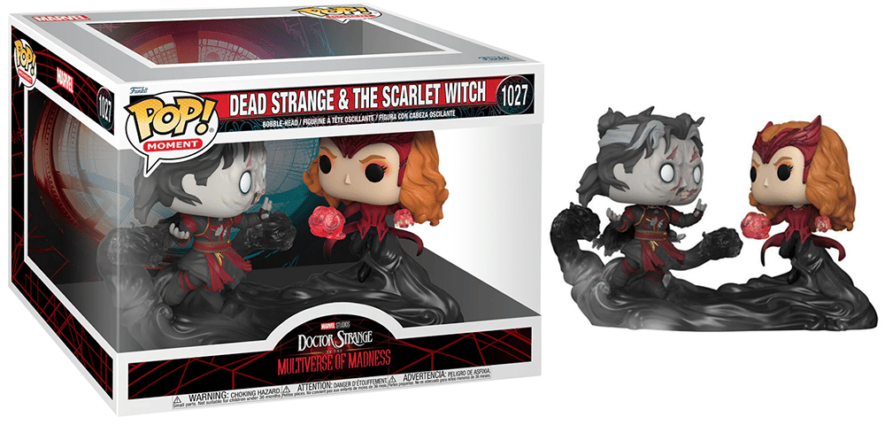 Funko Pop! Dead Strange & The Scarlet Witch Multiverse of Madness, Movie Moments 1027 Vinyl Figure