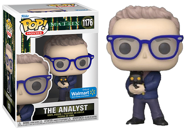 Funko Pop! The Analyst The Matrix 1176 - Walmart Exclusive Vinyl Figure in PopShield Protector