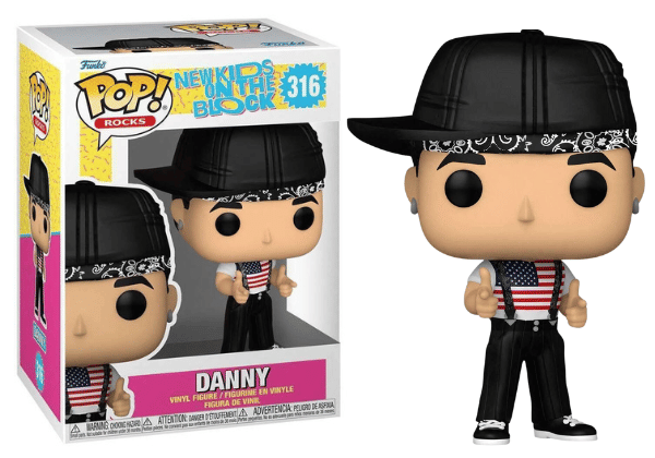 Funko Pop! Danny New Kids on the Block 316 Vinyl Figure in PopShield Protector