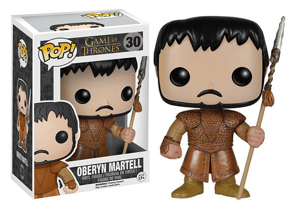 Funko Pop! Oberyn Martell Game of Thrones 30 Vinyl Figure in PopShield Protector
