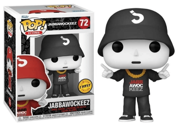 Funko Pop! Jabbawockeez Black & White, Icons 72 **Chase** Vinyl Figure in PopShield Protector