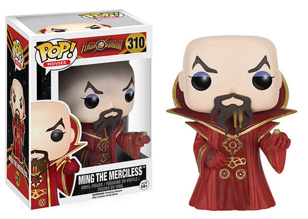 Funko Pop! Ming the Merciless Flash Gordon 310 Vinyl Figure in PopShield Protector