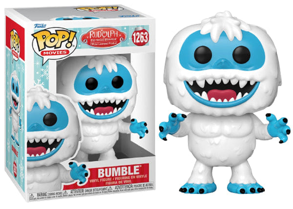 Funko Pop! Bumble Rudolph the Red - Nosed Reindeer 1263 Vinyl Figure in PopShield Protector