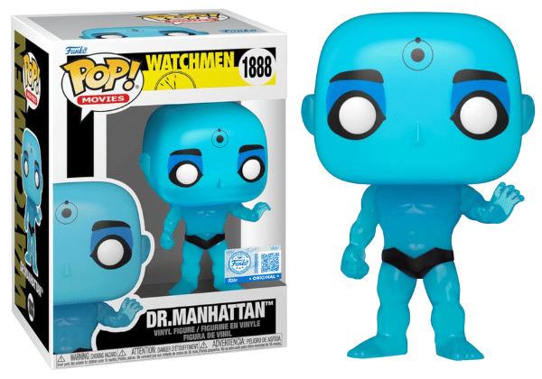 Funko Pop! Dr. Manhattan Watchmen 1888 - Funko Special Edition Exclusive Vinyl Figure in PopShield Protector