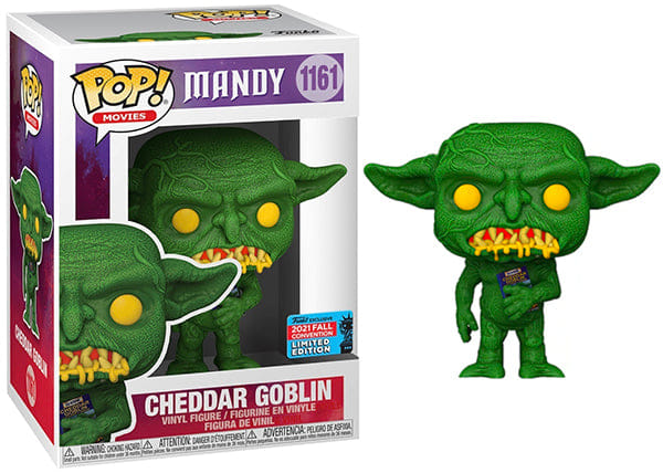 Funko Pop! Cheddar Goblin Mandy 1161 - 2021 Fall Convention Exclusive Vinyl Figure in PopShield Protector