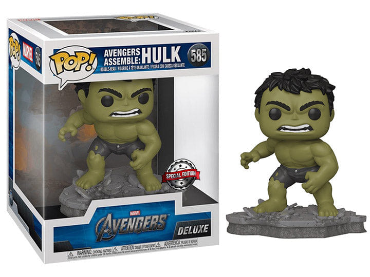 Funko Pop! Avengers Assemble: Hulk Deluxe, Avengers 585 - Special Edition Exclusive Vinyl Figure