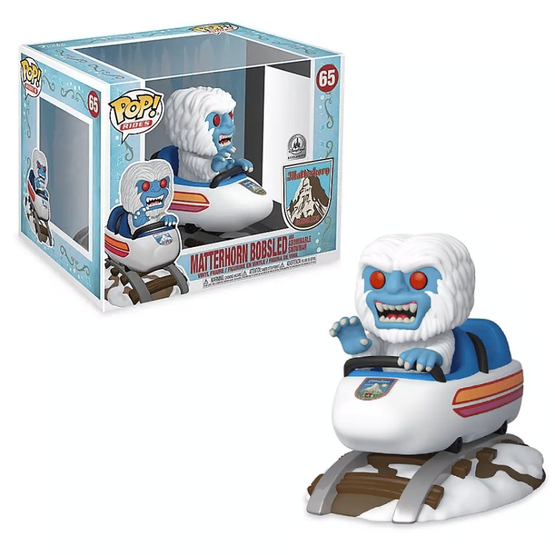 Funko Pop! Matterhorn Bobsled & Abominable Snowman Rides 65 - Disney Parks Exclusive Vinyl Figure