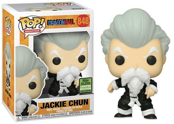 Funko Pop! Jackie Chun Dragon Ball 848 - 2021 Spring Convention Exclusive Vinyl Figure in PopShield Protector