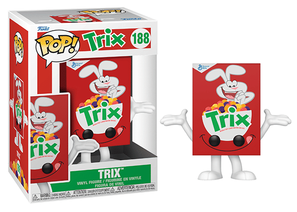 Funko Pop! Trix Cereal Box, Foodies 188 Vinyl Figure in PopShield Protector