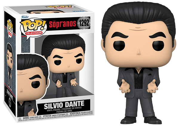 Funko Pop! Silvio Dante, The Sopranos 1292 Vinyl Figure in PopShield Protector