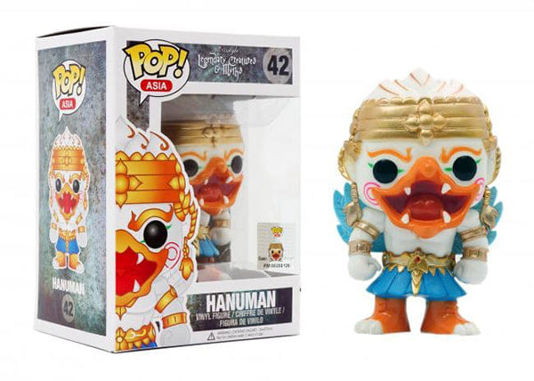 Funko Pop! Hanuman White and Blue, Legendary Creatures & Myths 42 Vinyl Figure in PopShield Protector