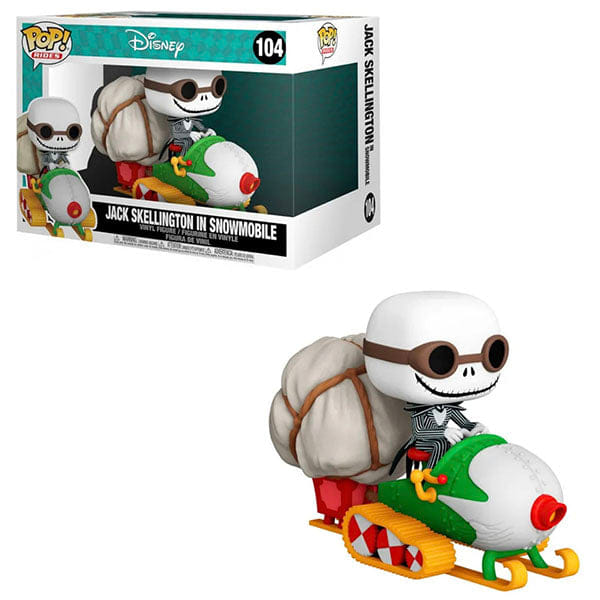 Funko Pop! Jack Skellington in Snowmobile Rides 104 Vinyl Figure