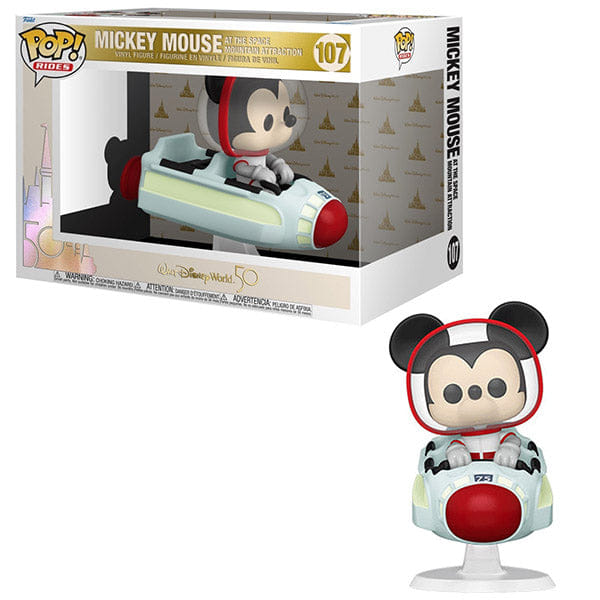 Funko Pop! Mickey Mouse at the Space Mountain Attraction Rides 107 Vinyl Figure