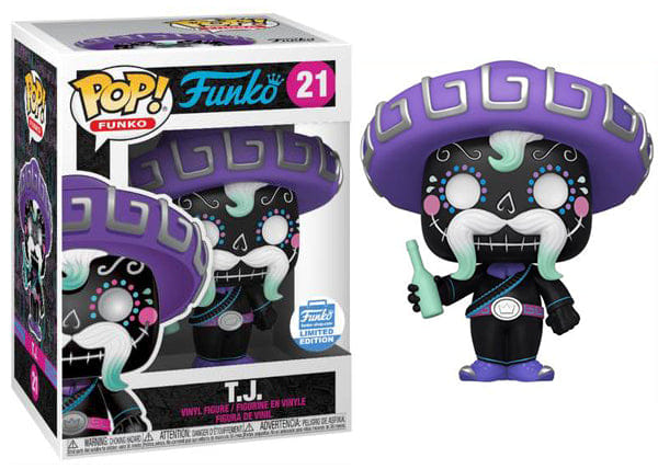 Funko Pop! T.J. Black, Spastik Plastik 21 - Funko Shop Exclusive Vinyl Figure in PopShield Protector
