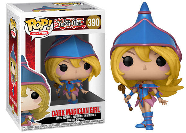 Funko Pop! Dark Magician Girl Yu - Gi - Oh! 390 Vinyl Figure in PopShield Protector