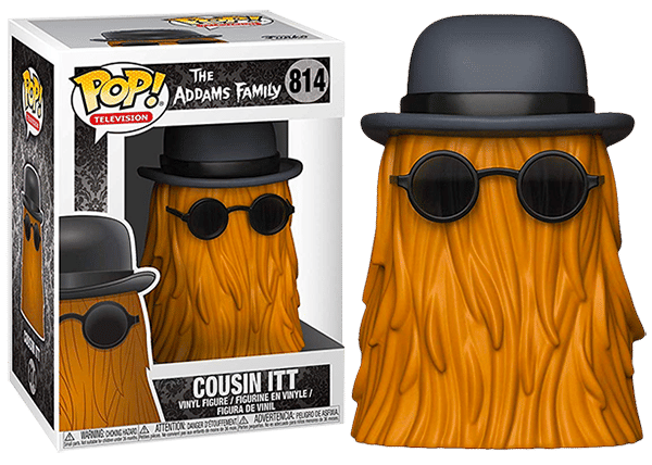 Funko Pop! Cousin Itt The Addams Family 814 Vinyl Figure in PopShield Protector