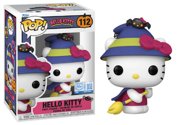 Funko Pop! Hello Kitty, Witch, Sanrio 112 Vinyl Figure in PopShield Protector