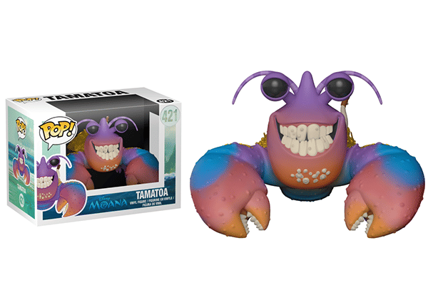 Funko Pop! Tamatoa Moana 421 Vinyl Figure in PopShield Protector
