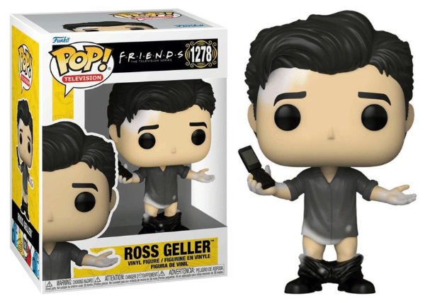 Funko Pop! Ross Geller Friends 1278 Vinyl Figure in PopShield Protector