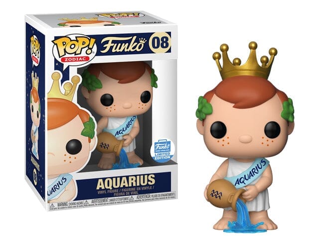 Funko (Box Damage) Freddy Funko Aquarius Exclusive Funko Pop! #08