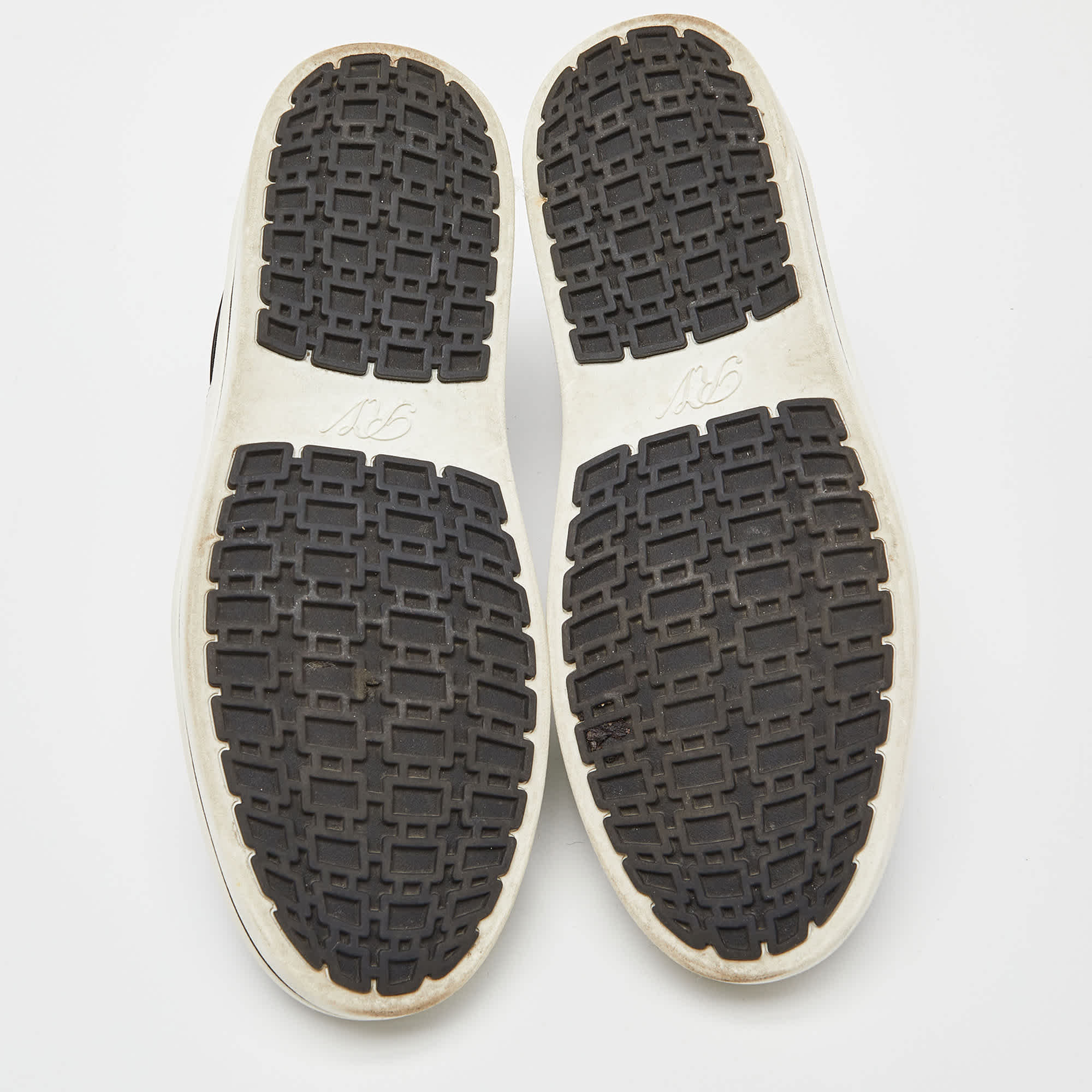 Roger Vivier Tricolor Leather Sneaky Viv Zip Sneakers