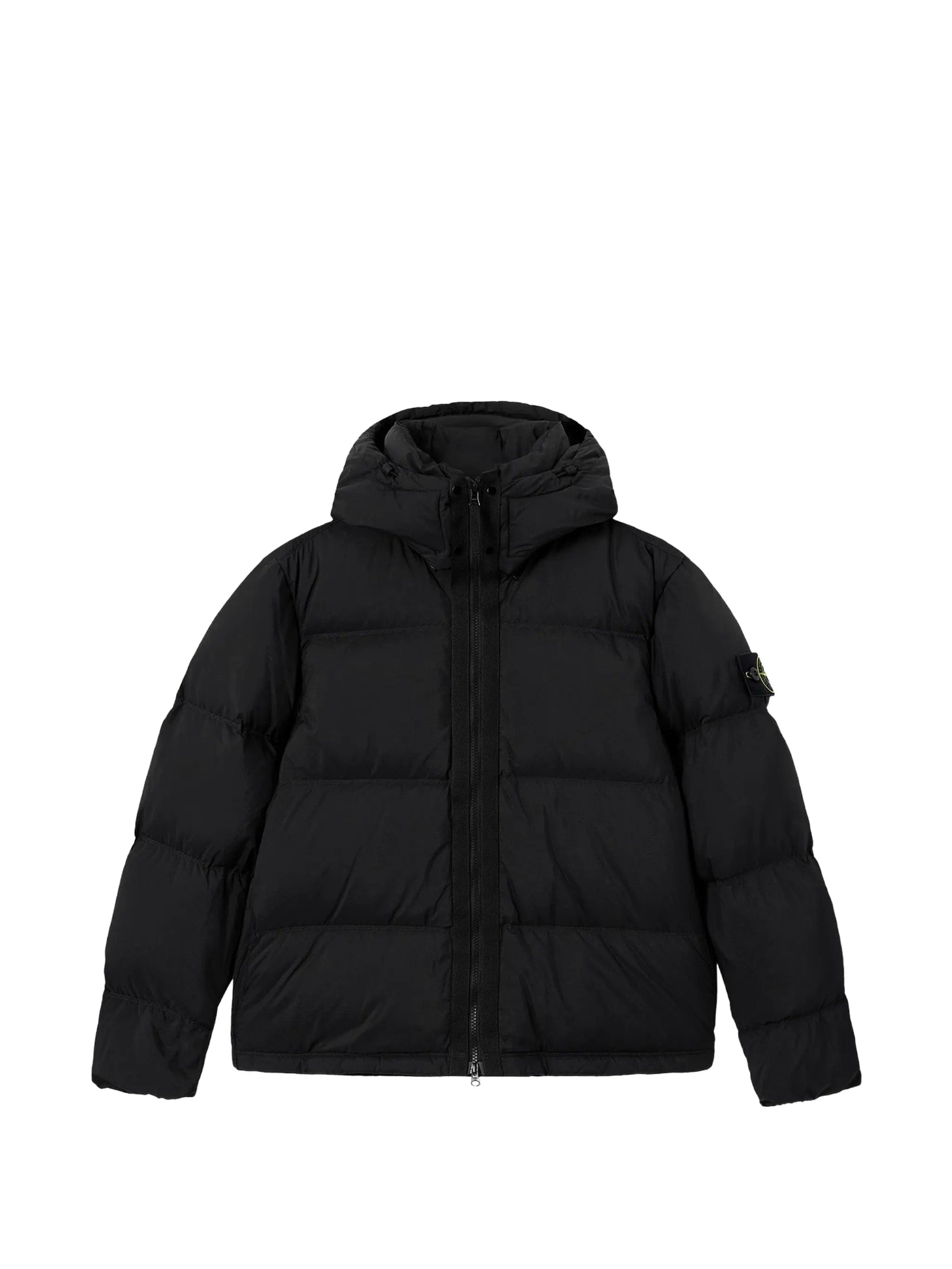 Stone Island Matt Ripstop Cordura quilted hooded jacket