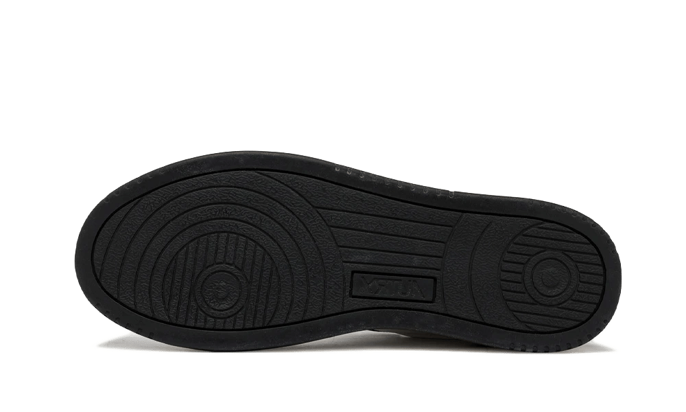 AUTRY Medalist Low Match Bicolor Leather White Black