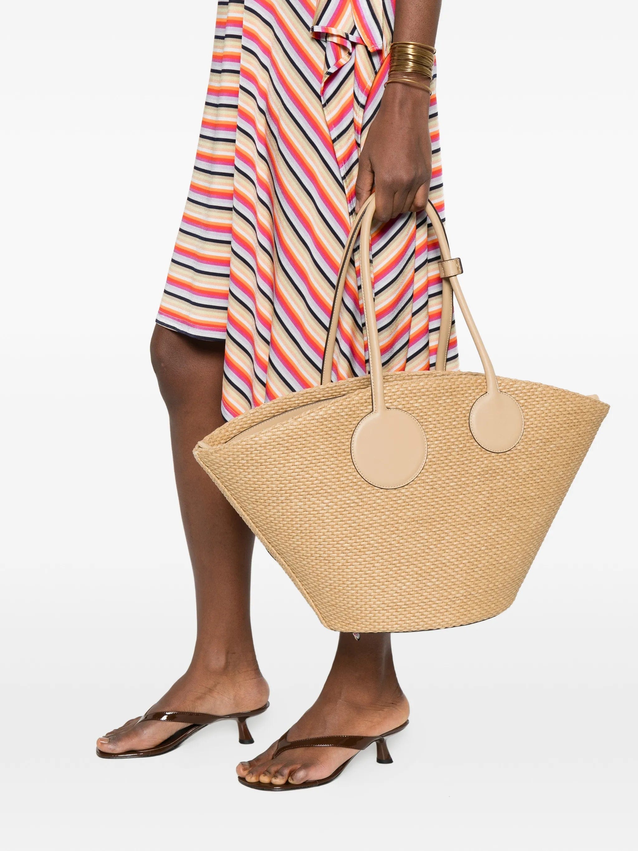 Cult Gaia Jayleen woven tote bag