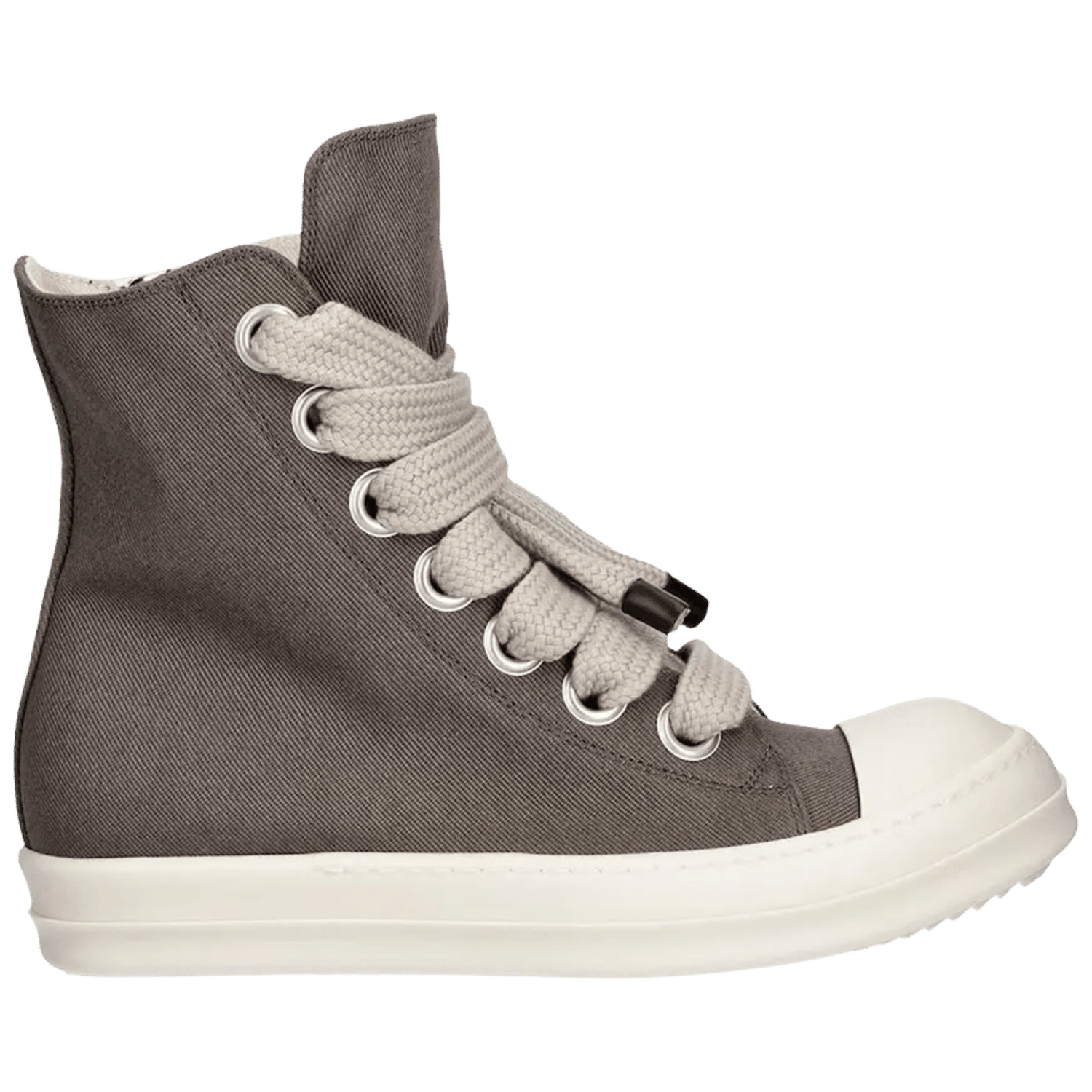 Rick Owens DRKSHDW Scarpe Denim Jumbo Lace High Dust Milk
