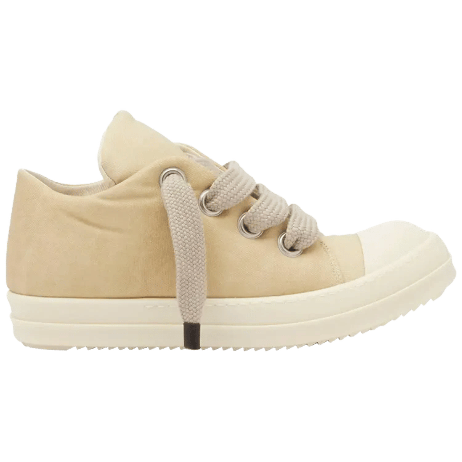 Rick Owens DRKSHDW Jumbo Lace Puffer Low Parchment Milk