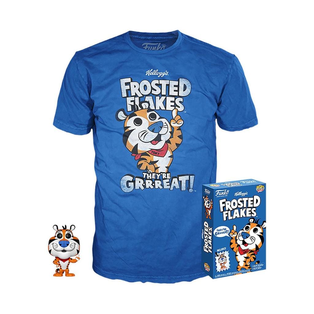 Funko Pop! Frosted Flakes Pocket Pop w/T - Shirt S, Sealed - Funko Shop Exclusive Vinyl Figure
