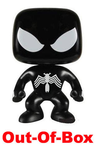 Funko Pop! Black Suit Spider - Man 79 - Walgreens Exclusive *Out - of - Box* Vinyl Figure