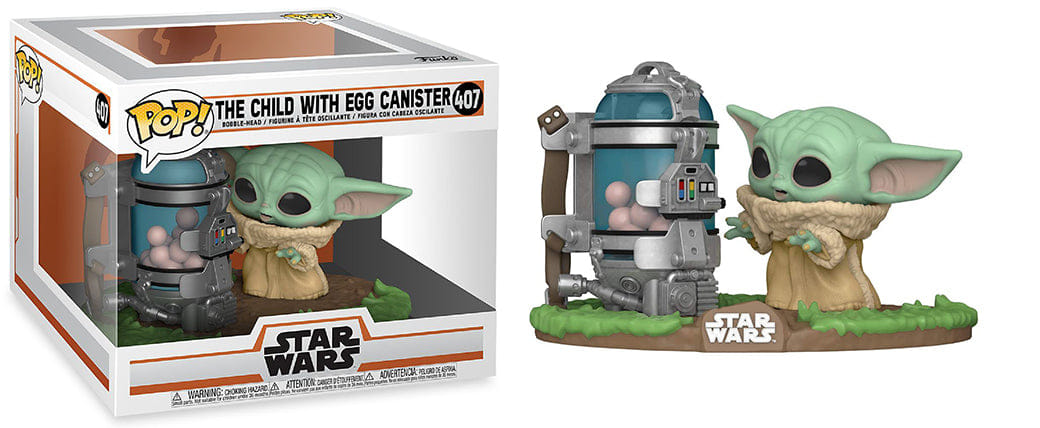 Funko Pop! The Child with Egg Canister Star Wars, Moments 407 Vinyl Figure