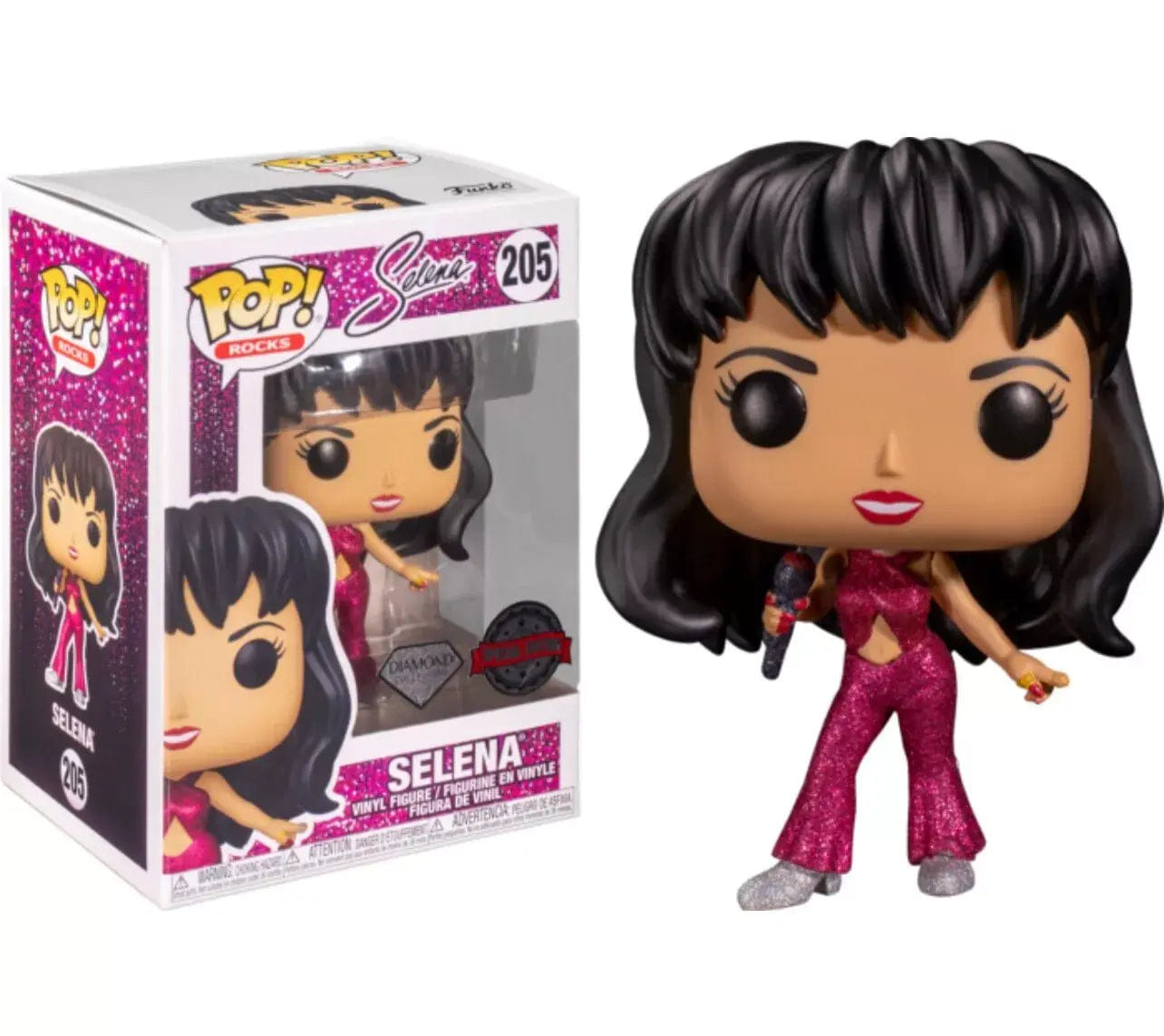 Funko (Box Damage) Funko Pop! Selena Diamond Collection (Special Edition Sticker) #206