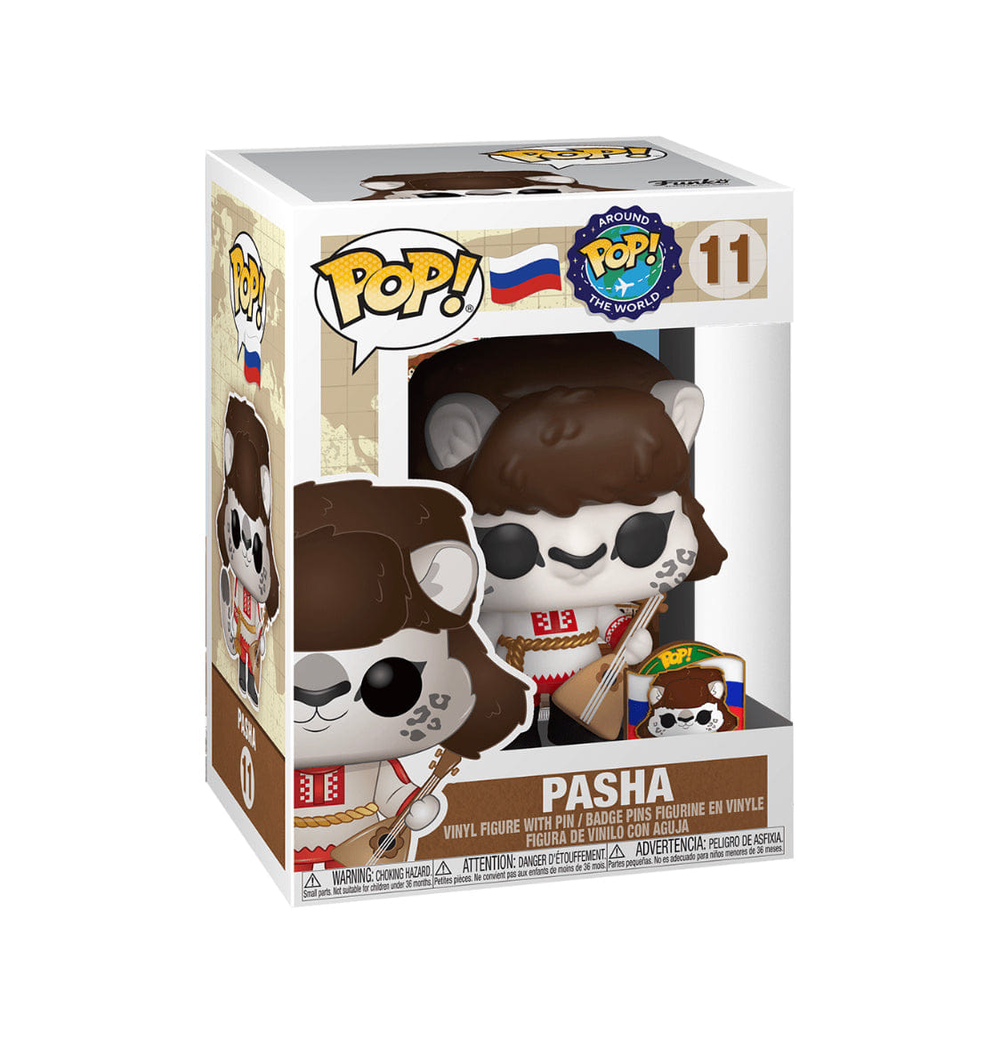 Funko (Light Box Damage) Funko Pop! Around The World Pasha #11