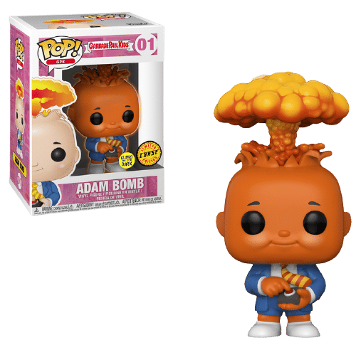 Funko (Box Damage) Funko Pop! Garbage Pail Kids Adam Bomb (GITD) Chase #01