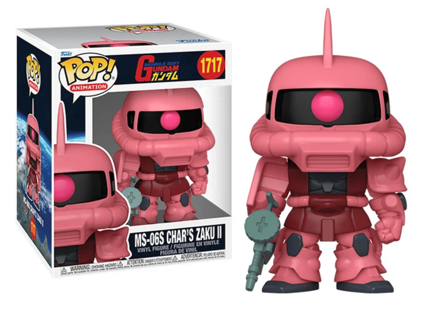 Funko Pop! Mobile Suit Gundam MS - 06S Char's Zaku II 6 Inch #1717
