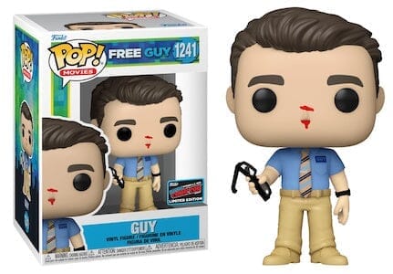 Funko Free Guy Guy NYCC (Official Sticker) Funko Pop! #1241