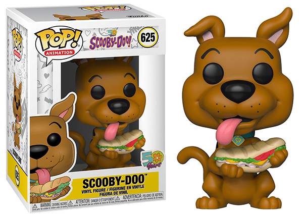 Funko Pop! Scooby - Doo w/ Sandwich 625 Vinyl Figure in PopShield Protector
