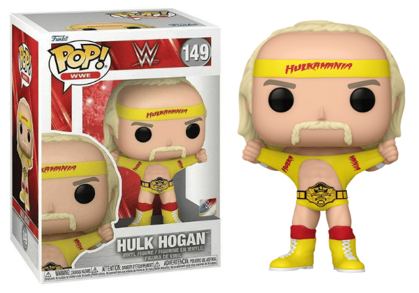 Funko Pop! Hulk Hogan, WWE 149 Vinyl Figure in PopShield Protector
