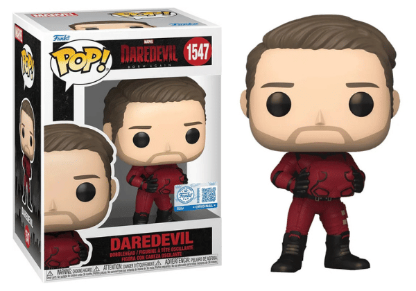 Funko Pop! Daredevil, Unmasked 1547 - Funko Special Edition Exclusive Vinyl Figure in PopShield Protector