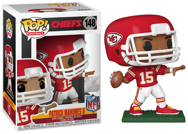 Funko Pop! Patrick Mahomes II Passing, Kansas City Chiefs, NFL 148 Vinyl Figure