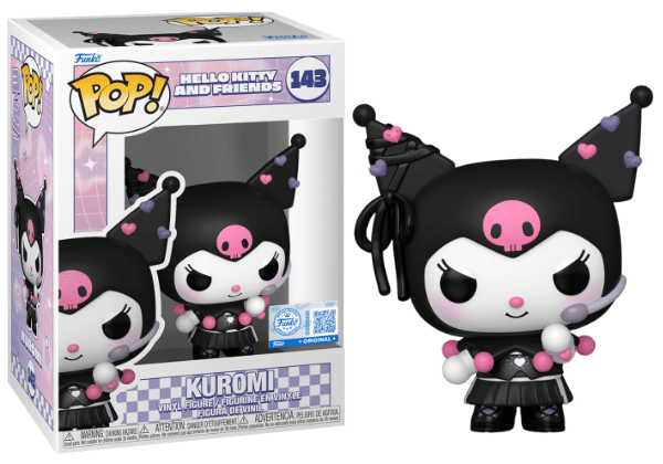 Funko Pop! Kuromi, K - Pop, Sanrio 143 - Funko Special Edition Exclusive Vinyl Figure in PopShield Protector