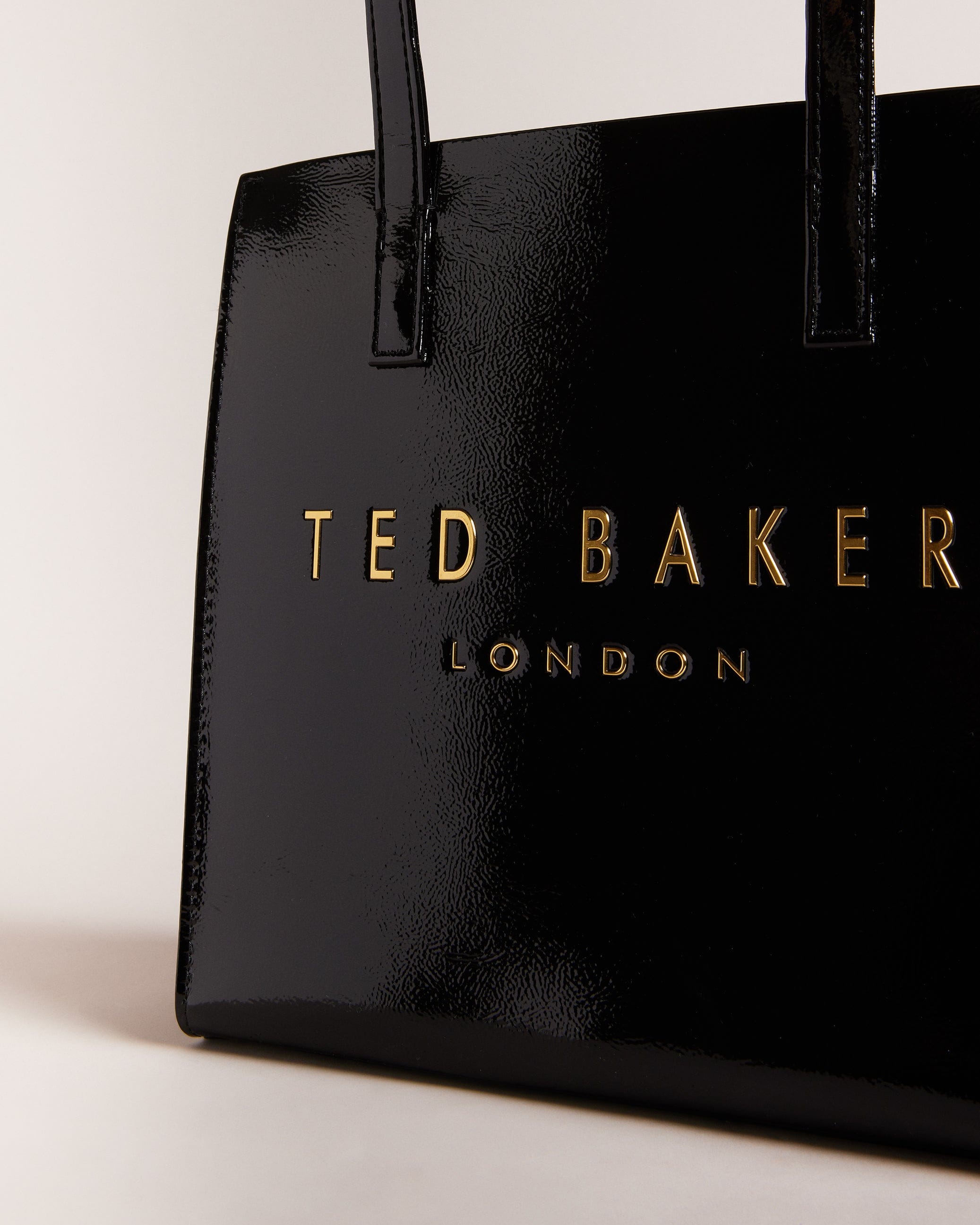 Ted Baker Crinion Crinkle Small Icon Bag Black