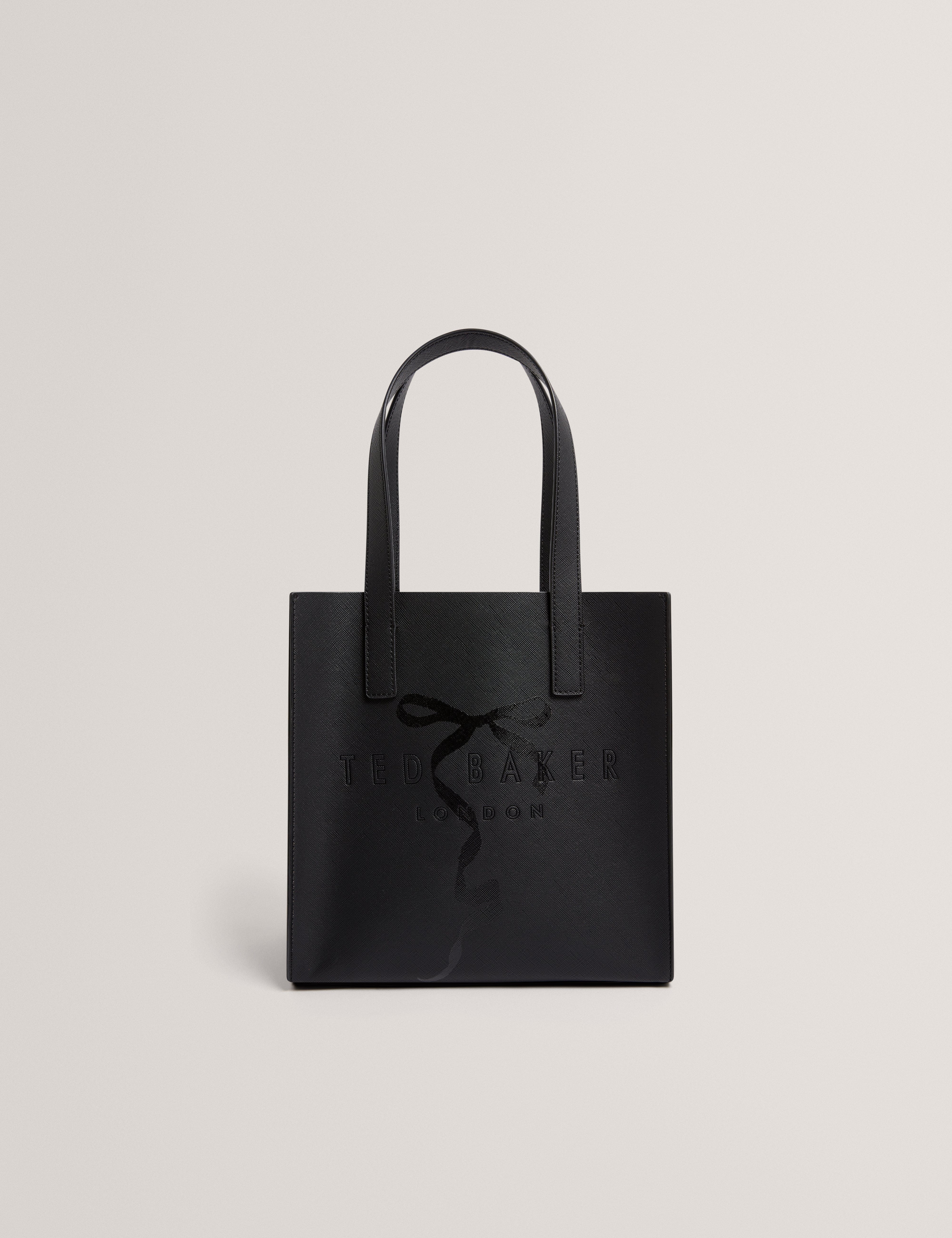 Ted Baker Bocon Bow Detail Small Icon Bag Black