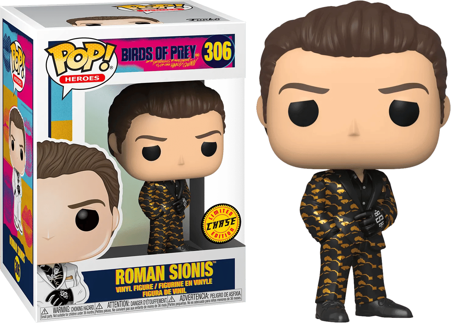 Funko Birds of Prey - Roman Sionis (with chase) Pop! Vinyl