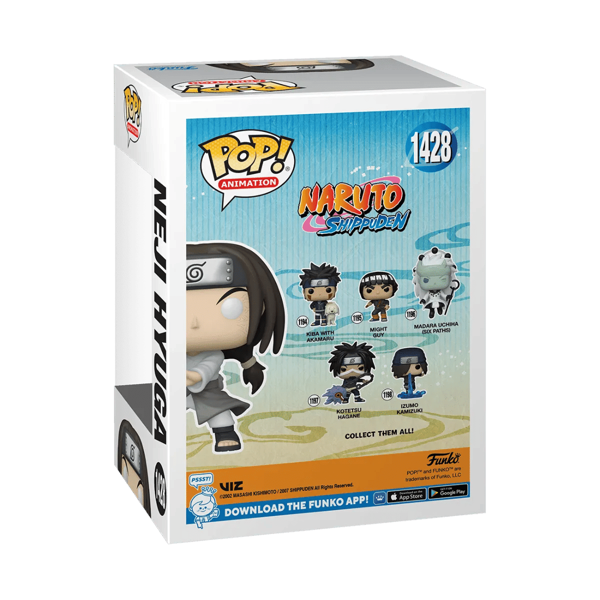 Funko Naruto - Neji Hyuga US Exclusive Pop! Vinyl [RS]