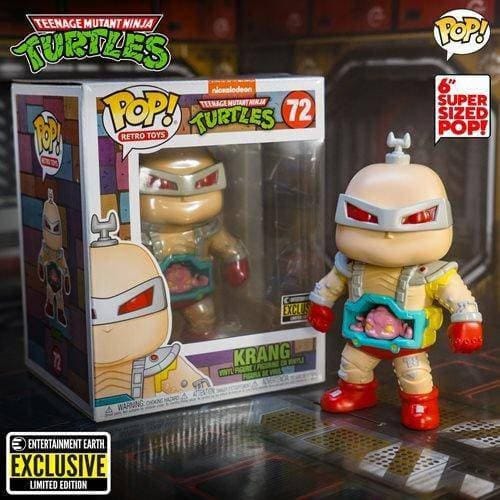 Funko Teenage Mutant Ninja Turtles Krang 6 - Inch Pop! Vinyl Figure - Entertainment Earth Exclusive